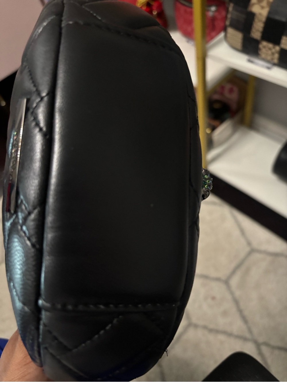 NWOT Kurt Geiger Small Octavia Bag with Rhinestones - Picture 11 of 13